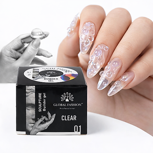 Global Fashion 3d Hamur Jel №01 (15gr) Şeffaf
