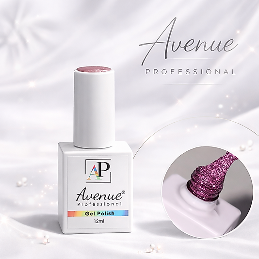 AVENUE PROFESSİONAL DİSKO SERİ Kalıcı oje №01- 12ml.