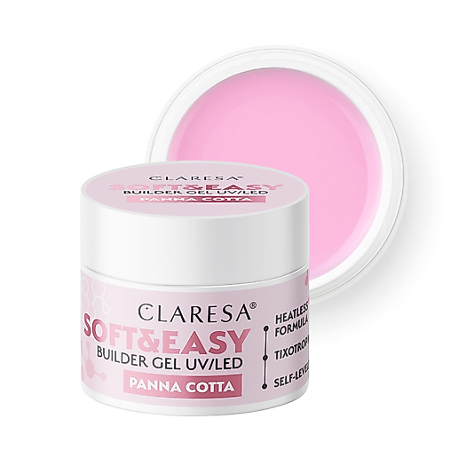 CLARESA Soft&Easy Builder Jel Panna Cotta 45g.