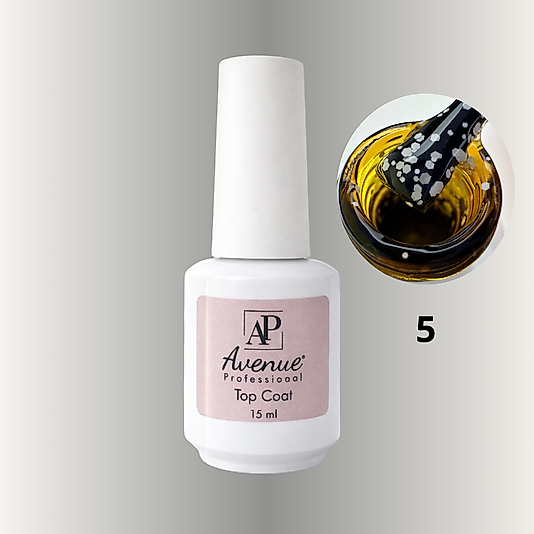 DEKORATİF TOP COAT 15 ML  NOKTALI 05