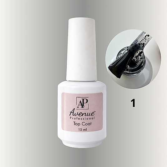 DEKORATİF TOP COAT 15 ML  NOKTALI 01