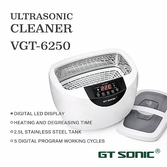 GT Sonic Ultrasonik Temizleyici 2,5L