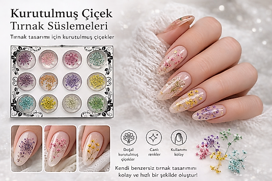 KURU ÇİÇEK 12 Lİ SET