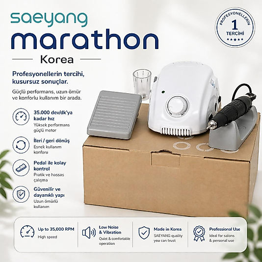 MARATON micromotor manikür  pedikür freze cihazı