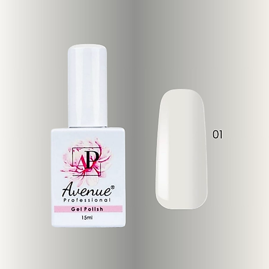Kalıcı oje 01 - Rakı beyaz, 15ml.