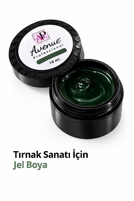 PAİNTİNG JEL NAİL ART BOYASI KOYU YEŞİL RENK