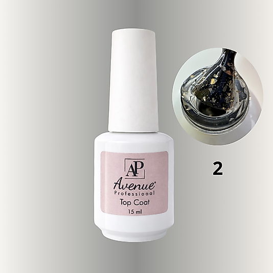 DEKORATİF TOP COAT 15 ML  NOKTALI 02