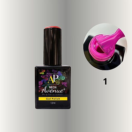 AVENUE PROFESSİONAL NEON SERİ Kalıcı oje №01- 12ml.