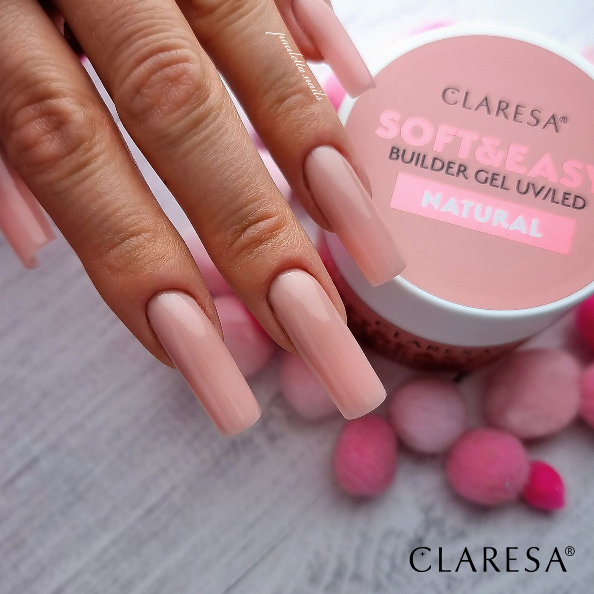 CLARESA Soft&Easy Builder Jel Natural 45g.