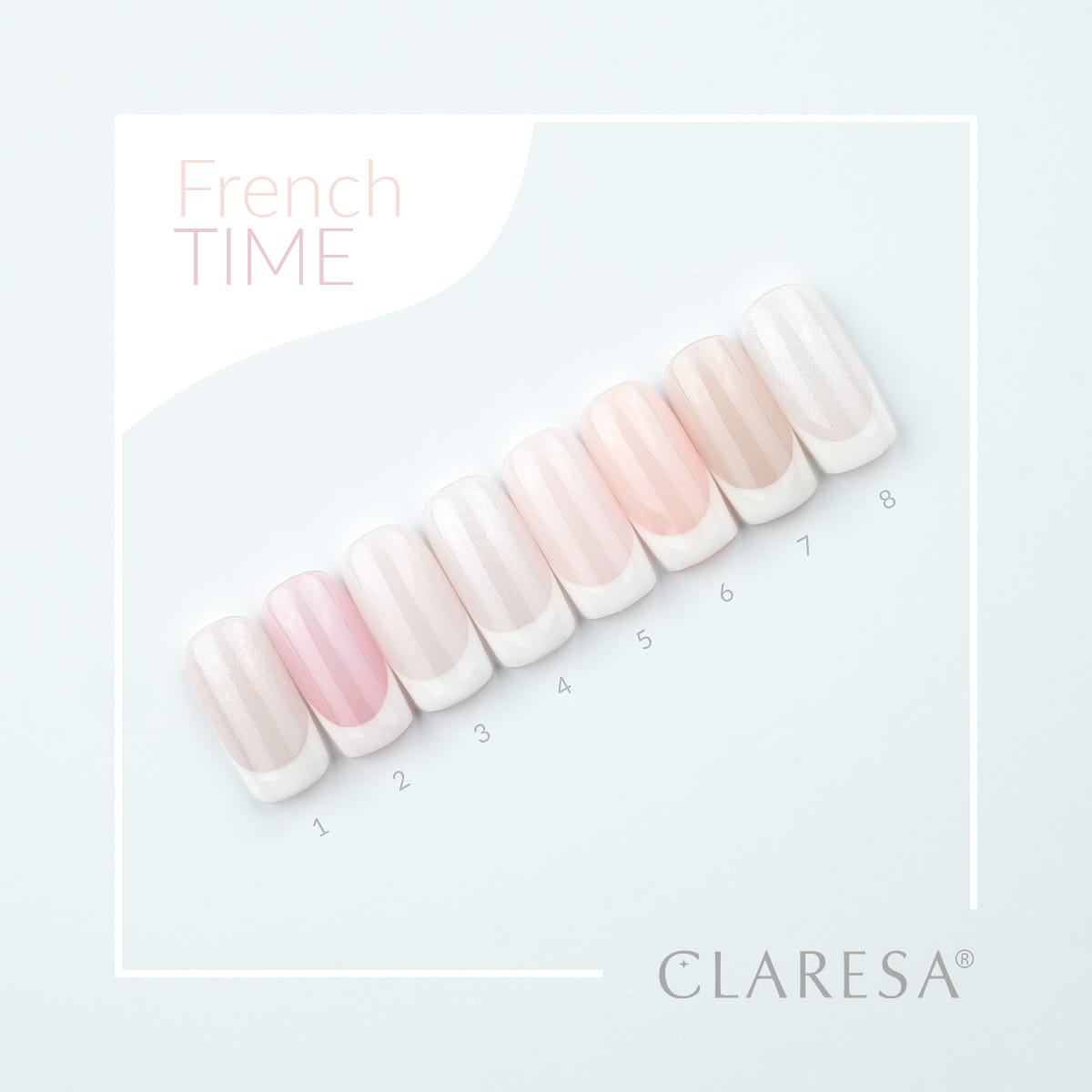 Claresa FRENCH TIME 8 5g